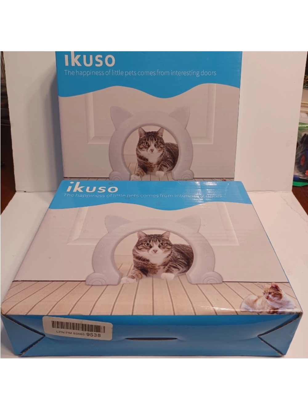 NIB Cat Door Tunnel White - Set of 2 Size Large